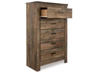 Signature Design by Ashley® Trinell Queen Panel Bed, Chest and 2 Nightstands - B446B59