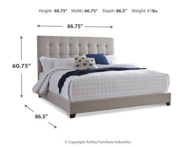 Signature Design by Ashley® Dolante Queen Upholstered Bed, Dresser, Mirror and Nightstand - B130B8