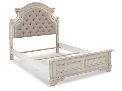 Signature Design by Ashley® Realyn Full Panel Bed, Dresser, Mirror, 3-Piece Vanity and Nightstand - B743B27