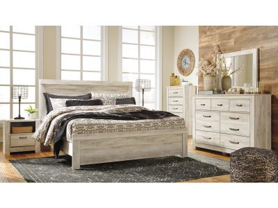 Signature Design by Ashley® Bellaby King Panel Bed, Dresser, Mirror, Chest and 2 Nightstands - B331B17