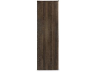 Signature Design by Ashley® Juararo California King Poster Bed, Dresser, Mirror, Chest and 2 Nightstands - B251B25