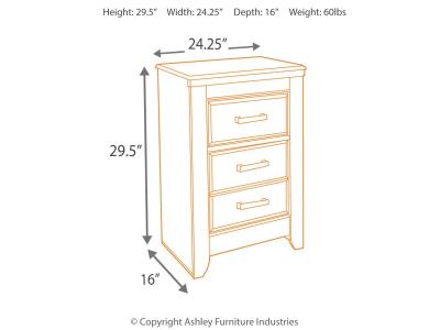 Signature Design by Ashley® Juararo California King Poster Bed, Dresser, Mirror, Chest and 2 Nightstands - B251B25
