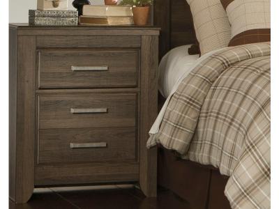 Signature Design by Ashley® Juararo California King Poster Bed, Dresser, Mirror, Chest and 2 Nightstands - B251B25