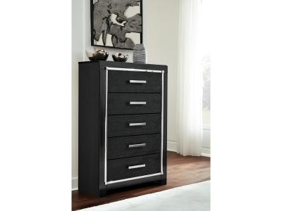 Signature Design by Ashley® Kaydell King Panel Storage Bed, Dresser, Mirror, Chest and Nightstand - B1420B39