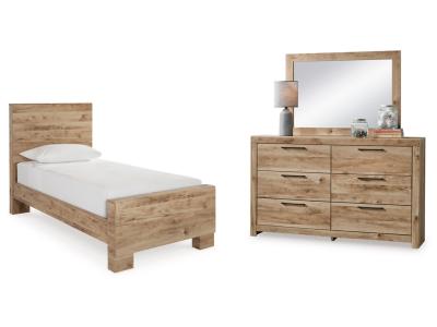 Signature Design by Ashley® Hyanna Twin Panel Bed, Dresser and Mirror - B1050B22