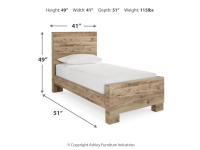 Signature Design by Ashley® Hyanna Twin Panel Bed, Dresser and Mirror - B1050B22