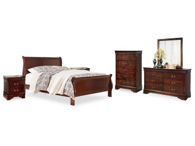 Signature Design by Ashley® Alisdair King Sleigh Bed, Dresser, Mirror, Chest and 2 Nightstands - B376B17