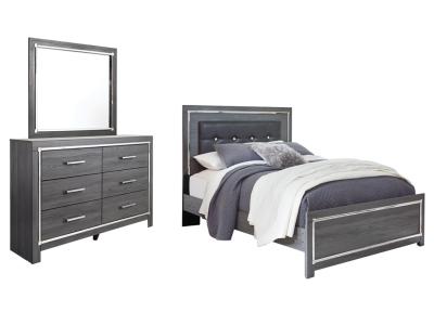 Signature Design by Ashley® Lodanna Queen Panel Bed, Dresser and Mirror - B214B28