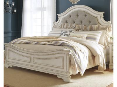 Signature Design by Ashley® Realyn California King Panel Bed, Dresser, Mirror and Nightstand - B743B31