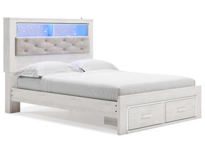 Signature Design by Ashley® Altyra Queen Panel Storage Bed, Dresser, Mirror and Nightstand - B2640B38