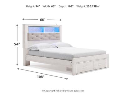 Signature Design by Ashley® Altyra Queen Panel Storage Bed, Dresser, Mirror and Nightstand - B2640B38