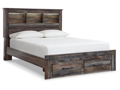 Signature Design by Ashley® Drystan Queen Bookcase Storage Bed, Chest and 2 Nightstands - B211B69