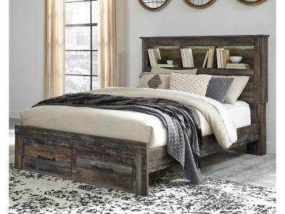 Signature Design by Ashley® Drystan Queen Bookcase Storage Bed, Chest and 2 Nightstands - B211B69