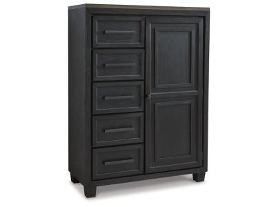 Signature Design by Ashley® Foyland Cal King Panel Storage Bed, Dresser, Mirror, Chest and Nightstand - B989B6
