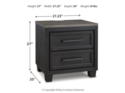 Signature Design by Ashley® Foyland Cal King Panel Storage Bed, Dresser, Mirror, Chest and Nightstand - B989B6