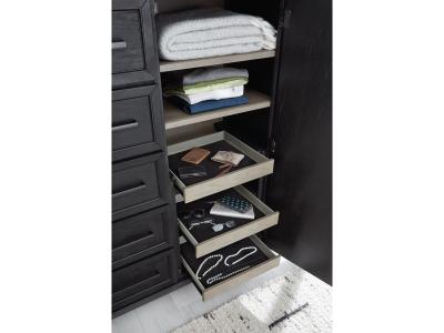 Signature Design by Ashley® Foyland Cal King Panel Storage Bed, Dresser, Mirror, Chest and Nightstand - B989B6