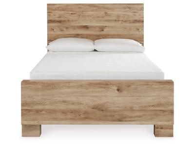 Signature Design by Ashley® Hyanna Full Panel Bed with 2 Side Storage, Dresser and Mirror - B1050B31