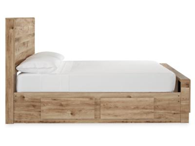 Signature Design by Ashley® Hyanna Full Panel Bed with 2 Side Storage, Dresser and Mirror - B1050B31
