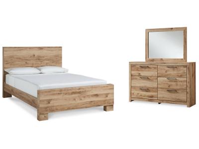 Signature Design by Ashley® Hyanna Queen Panel Bed, Dresser and Mirror - B1050B3