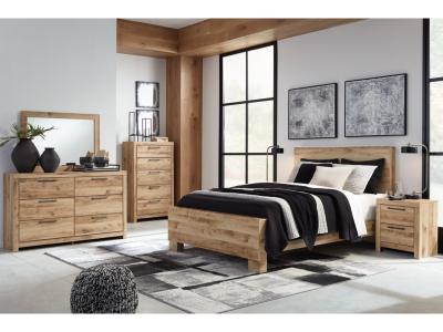 Signature Design by Ashley® Hyanna Queen Panel Bed, Dresser and Mirror - B1050B3