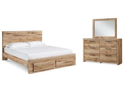 Signature Design by Ashley® Hyanna Queen Panel Storage Bed, Dresser and Mirror - B1050B5