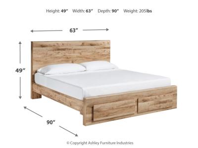 Signature Design by Ashley® Hyanna Queen Panel Storage Bed, Dresser and Mirror - B1050B5