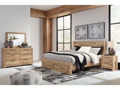 Signature Design by Ashley® Hyanna Queen Panel Storage Bed, Dresser and Mirror - B1050B5