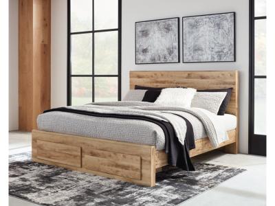 Signature Design by Ashley® Hyanna Queen Panel Storage Bed, Dresser and Mirror - B1050B5