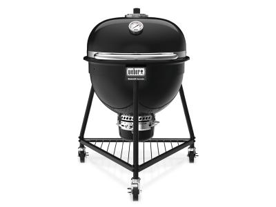 35" Weber Summit Kamado E6 Charcoal Grill In Black - 18201001