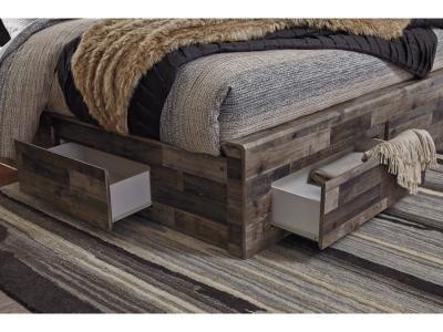 Signature Design by Ashley® Derekson King Panel Storage Bed, Dresser and Mirror - B200B52