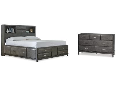 Signature Design by Ashley® Caitbrook Queen Storage Bed and Dresser - B476B17