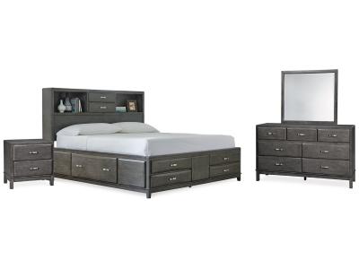 Signature Design by Ashley® Caitbrook King Storage Bed, Dresser, Mirror and Nightstand - B476B16
