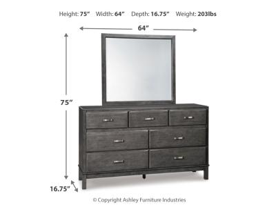 Signature Design by Ashley® Caitbrook Queen Storage Bed, Dresser, Mirror, Chest and Nightstand - B476B14