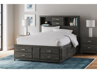 Signature Design by Ashley® Caitbrook Queen Storage Bed, Dresser, Mirror, Chest and Nightstand - B476B14