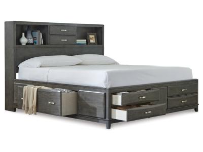 Signature Design by Ashley® Caitbrook King Storage Bed, Chest and 2 Nightstands - B476B20