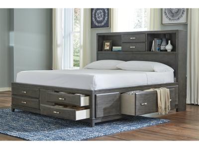 Signature Design by Ashley® Caitbrook King Storage Bed, Chest and 2 Nightstands - B476B20