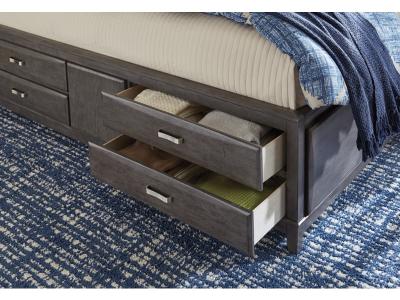 Signature Design by Ashley® Caitbrook King Storage Bed, Chest and 2 Nightstands - B476B20