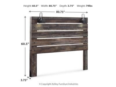 Signature Design by Ashley® Drystan King Panel Headboard with Metal Frame, Dresser, Mirror, and Nightstand - B211B71