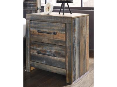 Signature Design by Ashley® Drystan King Panel Headboard with Metal Frame, Dresser, Mirror, and Nightstand - B211B71
