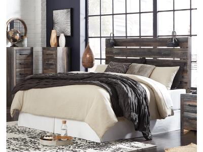 Signature Design by Ashley® Drystan King Panel Headboard with Metal Frame, Dresser, Mirror, and Nightstand - B211B71