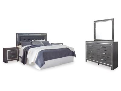 Signature Design by Ashley® Lodanna King/Cal King Panel Headboard, Dresser, Mirror and 2 Nightstands - B214B33