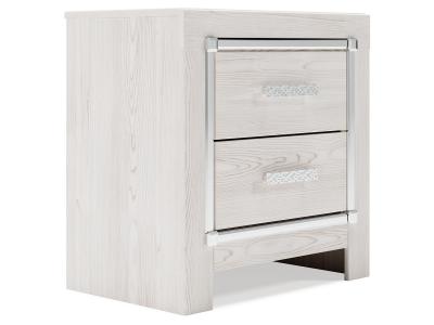Signature Design by Ashley® Altyra King Upholstered Storage Bed, Dresser, Mirror, Chest, and Nightstand - B2640B40