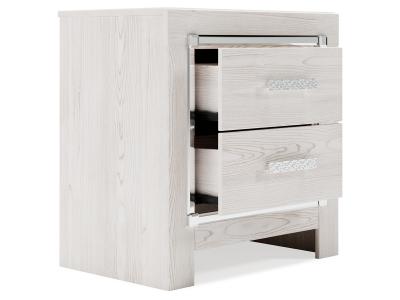 Signature Design by Ashley® Altyra King Upholstered Storage Bed, Dresser, Mirror, Chest, and Nightstand - B2640B40