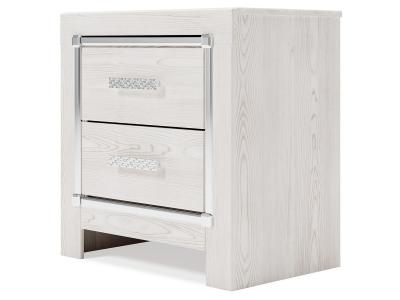 Signature Design by Ashley® Altyra King Upholstered Storage Bed, Dresser, Mirror, Chest, and Nightstand - B2640B40