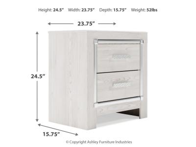 Signature Design by Ashley® Altyra King Upholstered Storage Bed, Dresser, Mirror, Chest, and Nightstand - B2640B40