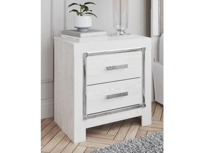 Signature Design by Ashley® Altyra King Upholstered Storage Bed, Dresser, Mirror, Chest, and Nightstand - B2640B40