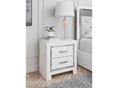 Signature Design by Ashley® Altyra King Upholstered Storage Bed, Dresser, Mirror, Chest, and Nightstand - B2640B40
