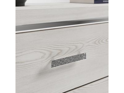 Signature Design by Ashley® Altyra King Upholstered Storage Bed, Dresser, Mirror, Chest, and Nightstand - B2640B40