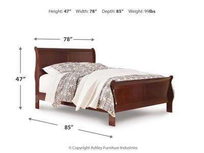 Signature Design by Ashley® Alisdair King Sleigh Bed, Dresser, Mirror and Nightstand - B376B18