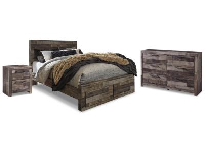 Signature Design by Ashley® Derekson Queen Panel Storage Bed, Dresser and Nightstand - B200B53